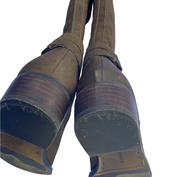 Denver  Hayes Brandy Riding Boots Brown Women 8 - Picture 8 of 16